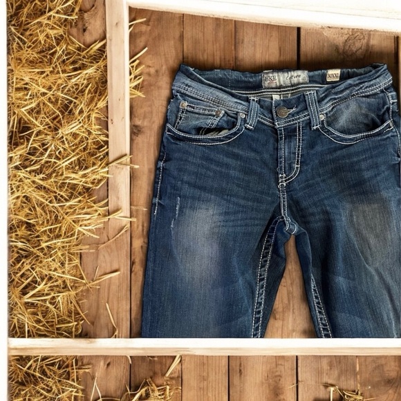 Vintage BKE denim 30” waist XXL long slim boot cut!!! Rare length Vintage - Picture 12 of 16